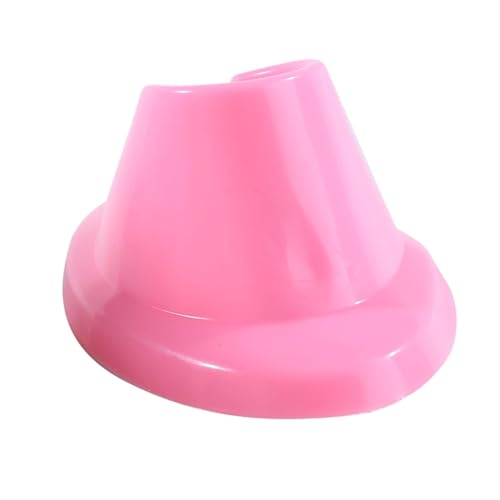 Soporte de botella de esmalte de uñas de goma suave rosa Sop