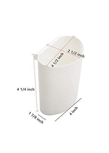 Rikyo 4 portavasos colgantes, accesorios para carrito rodant