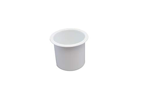 2 portavasos pequeños de plástico con bolsillo empotrado, in