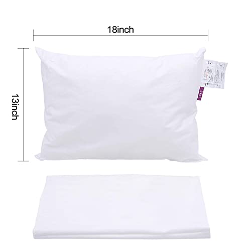 ZPECC Almohada para niños pequeños con funda de almohada, almohadas or