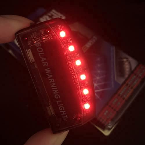 Sunnytech GSPX D141 1 alarma solar para auto con destello an