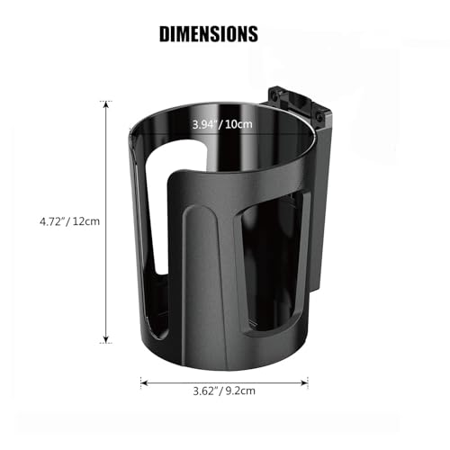 Portavasos de pared, universal de varios tamaños, para autos