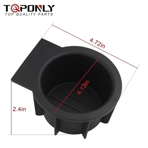 TQPONLY Inserto para portavasos, compatible con Ford F150 04