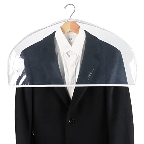 Zilink Fundas transparentes para los hombros para ropa (jueg