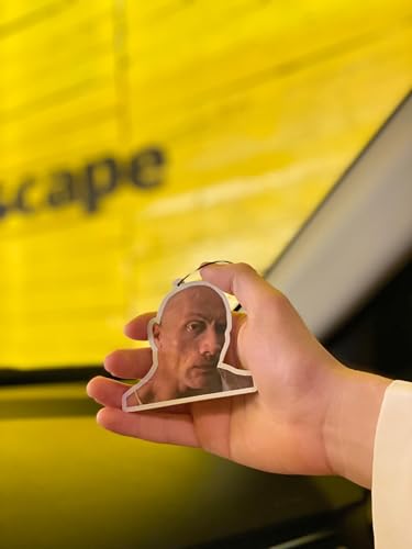 PumpCar 2 piezas Dwanye "The Rock" Johnson Ambientador colga
