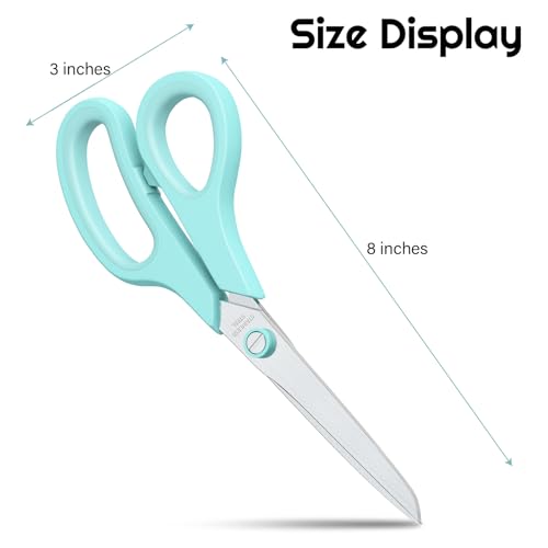 Tijeras multipropósito de 8 pulgadas con cuchillas ultra afi