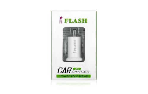 iFlash Adaptador de cargador dual USB para encendedor de coc