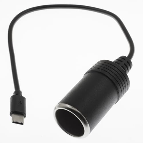 Adaptador de cargador de coche USB-C 12V 3A 36W - Carga rápi