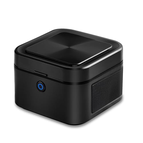 SHD Cenicero sin humo multifuncional,Cenicero de filtro HEPA