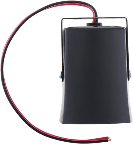 Sirena de alerta, 12-24 V, negro, 6 tonos, alarma de coche,