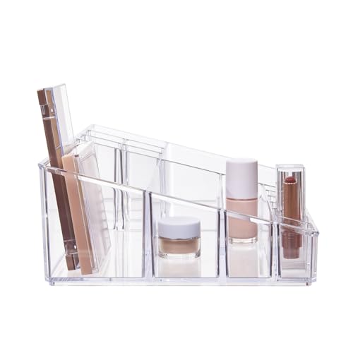 Paleta de maquillaje y cosméticos de plástico transparente d