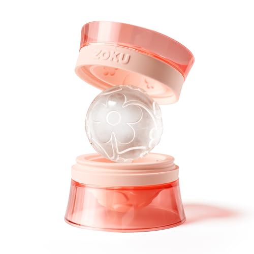ZOKU Daisy - Juego de cóctel con 2 moldes grandes para cubit