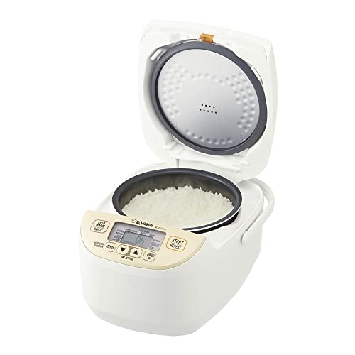 Zojirushi Micom - Olla arrocera y calentador (color beige pe