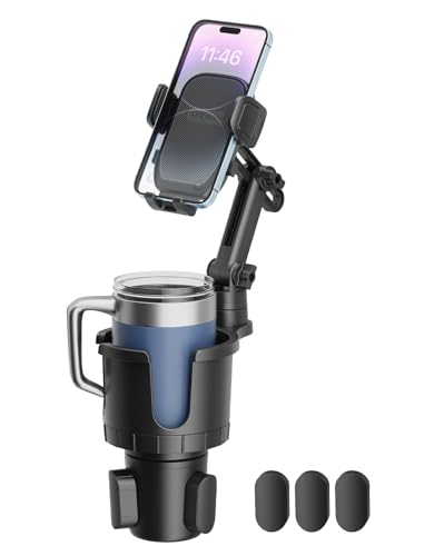 Portavasos para teléfono, soporte para teléfono 2 en 1 mejor