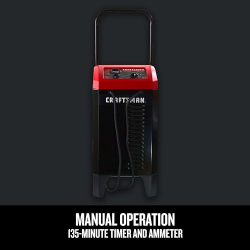 CRAFTSMAN CMXCESM233, cargador de batería con ruedas y arran