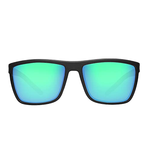 ZENOTTIC - Gafas de sol polarizadas con montura ligera y cua