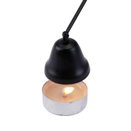 Yoption Snuffer de mecha de vela, extintor de velas de acero