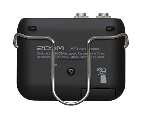 Zoom F2 Lavalier Body-Pack Grabadora compacta, grabación flo
