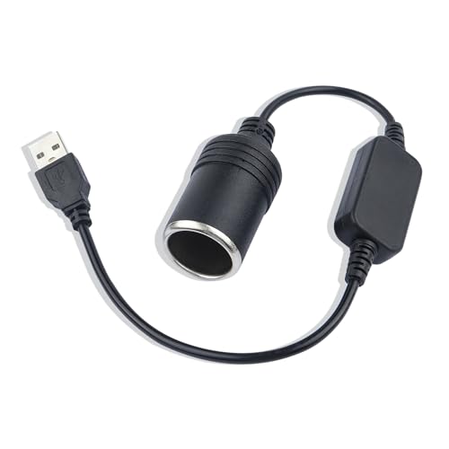 Adaptador USB a encendedor de cigarrillos de 1.2 pies, enchu