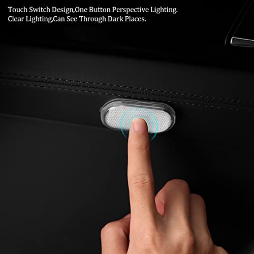 4 luces LED para interiores de automóvil, 7 colores de ilumi