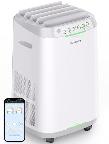 Nuwave OxyPure Zero - Purificador de aire inteligente, gran