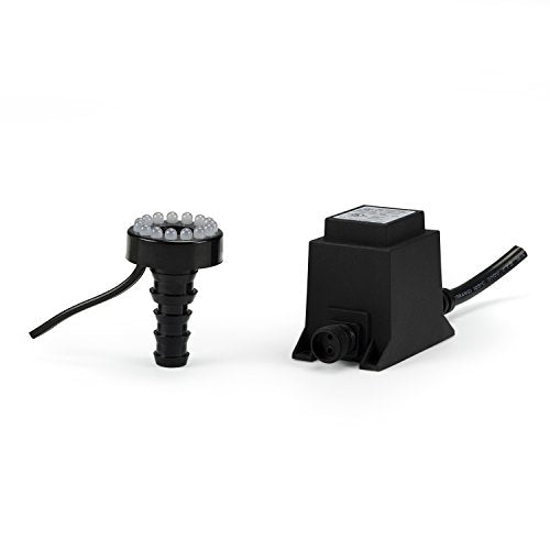 Aquascape AQSC - Lámpara LED con transformador, color negro