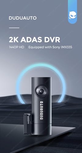 MekedeTech DUDUAUTO 2560 * 1440P coche DVR Dash Cam para And
