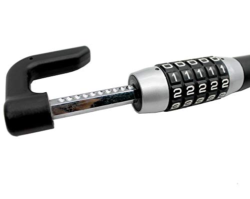 WANLIAN Cerradura de combinación antirrobo, negro, combinaci