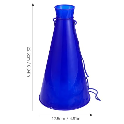 Yardwe Megáfono de animación azul y verde 4 unids portátil p