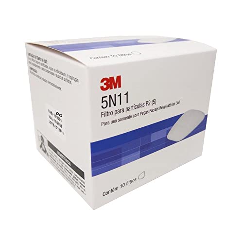 3M Filtro respirador N95, 5N11, desechable, ayuda a proteger