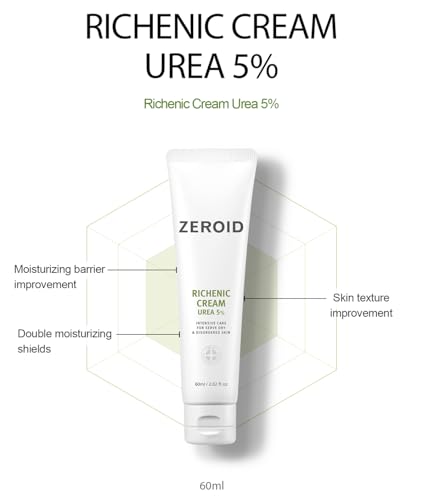 ZEROID | Crema ricénica con urea al 5% | Cuidado intensivo d
