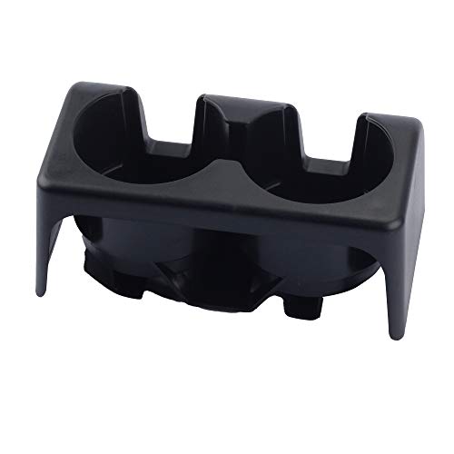 Dasbecan Asiento trasero doble soporte para consola central,