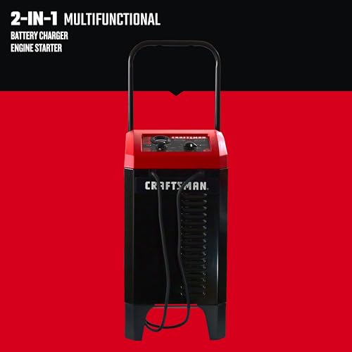 CRAFTSMAN CMXCESM233, cargador de batería con ruedas y arran