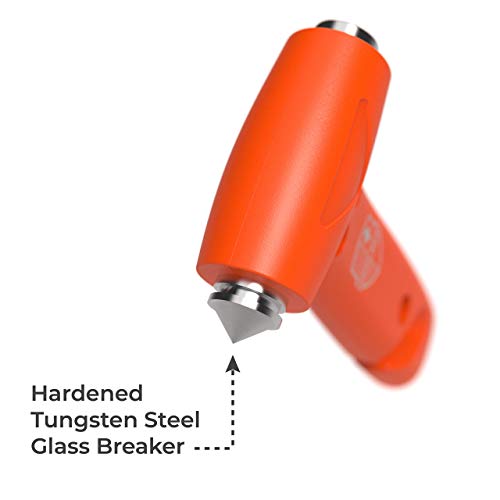 Swiss Safe - Martillo de emergencia 5 en 1 para coche
