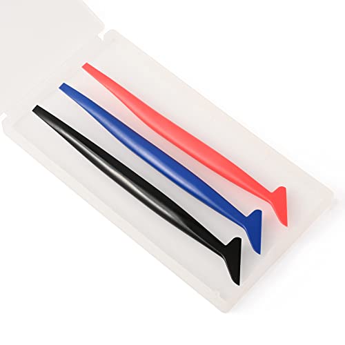 FOSHIO Juego de herramientas flexibles de vinilo para envolv