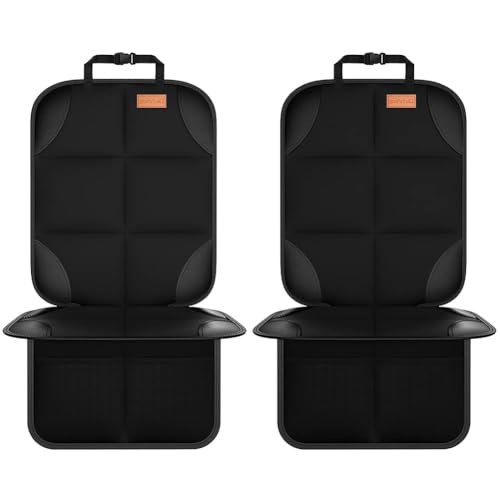 Protector de asiento de automóvil, paquete de 2 protectores