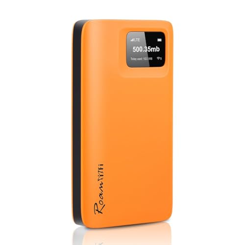 RoamWiFi 4G LTE WiFi Hotspot móvil, enrutador de viaje de co