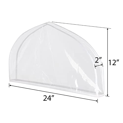 Zilink Fundas transparentes para los hombros para ropa (jueg