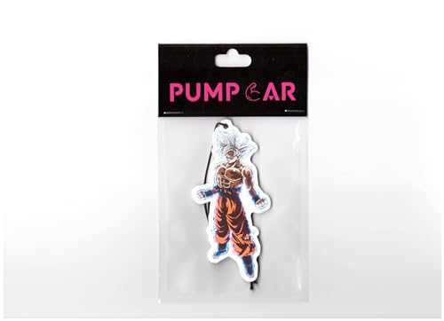 PumpCar Ambientador de coche de 2 piezas Goku Ultra Instinct