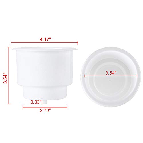 Amarine Made 6 soportes empotrados de plástico para latas de