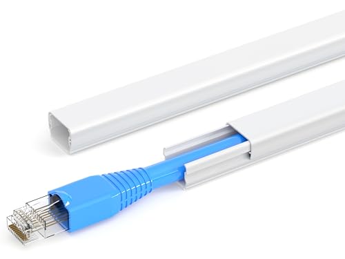 ZhiYo Mini cable oculto – Cubierta de cable autoadhesiva de