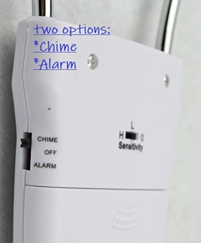 115dB Perilla de puerta/manija alarma de vibración para el h