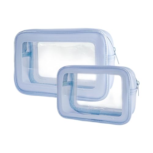 ONEART Bolsa de aseo de maquillaje transparente, organizador