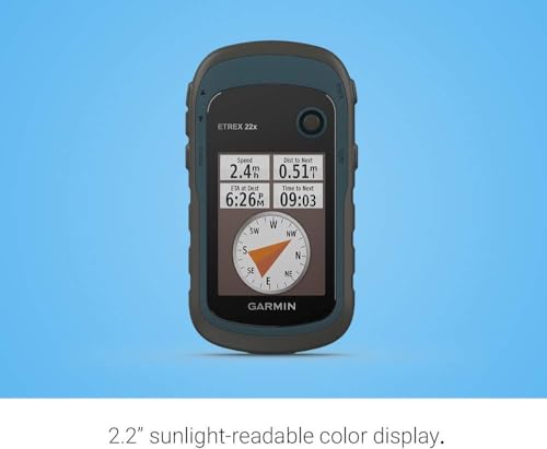 Garmin 010-02256-00 eTrex 22x, navegador GPS de mano resiste