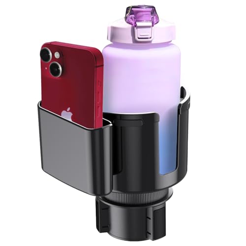 Expansor de portavasos para automóvil con soporte para teléf