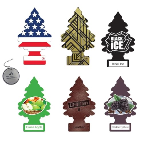 Little Trees - Paquete de 6 + 1 ambientadores variados, 6 ar
