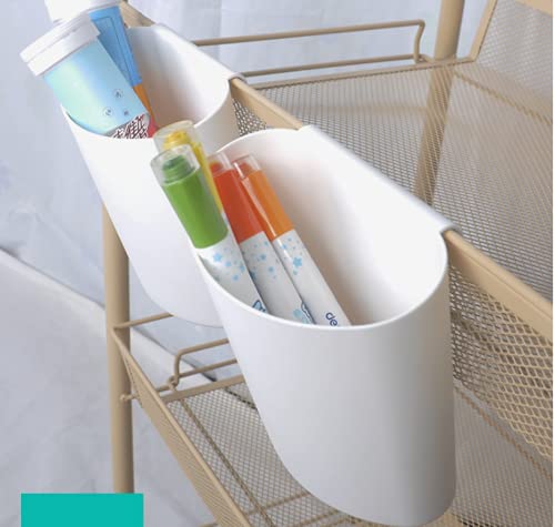 Rikyo 4 portavasos colgantes, accesorios para carrito rodant