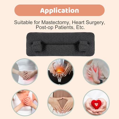 Almohada para cinturón de seguridad poscirugía para mastecto