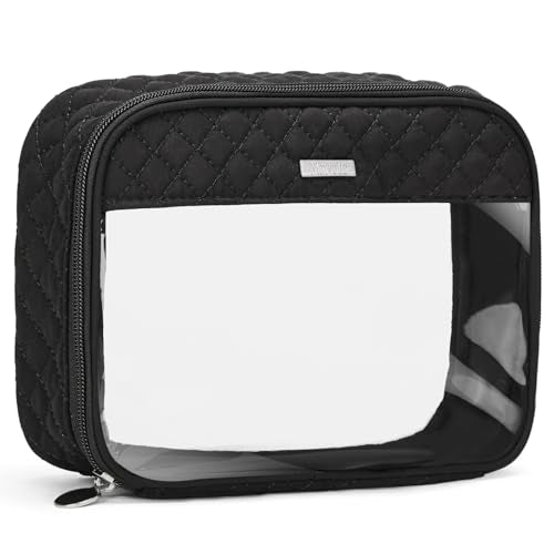 Marvolia Bolsa de maquillaje transparente – Bolsa de aseo tr