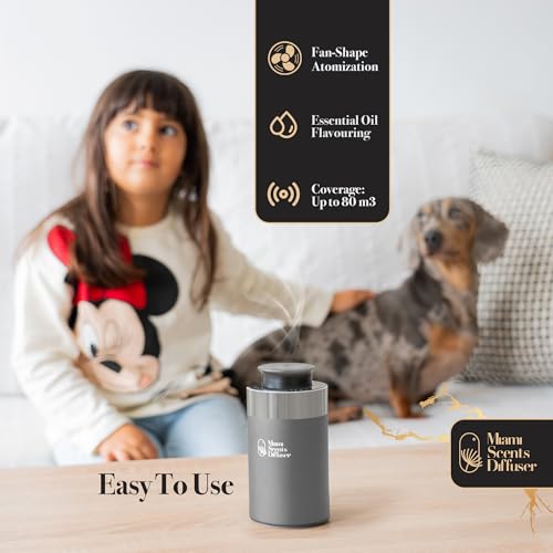 Difusor portátil y para automóvil + aceite esencial Santal i